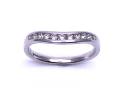 Platinum Diamond Wishbone Ring 0.25ct