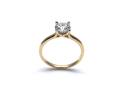 9ct Yellow Gold Laboratory Grown Diamond Ring