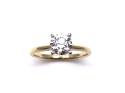 9ct Yellow Gold Laboratory Grown Diamond Ring