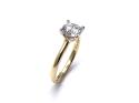 9ct Yellow Gold Laboratory Grown Diamond Ring