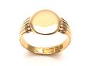 18ct Yellow Gold Signet Ring Chester 1899