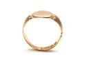 18ct Yellow Gold Signet Ring Chester 1899