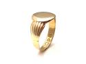 18ct Yellow Gold Signet Ring Chester 1899