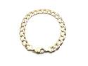 9ct Yellow Gold Flat Curb Bracelet