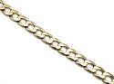 9ct Yellow Gold Flat Curb Bracelet