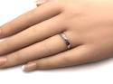 9ct Diamond Crossover Wedding Ring3.5mm