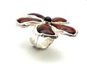 Silver Statement Flower Ring