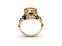 9ct Yellow Gold Citrine Solitaire Ring