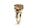 9ct Yellow Gold Citrine Solitaire Ring