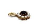 9ct Amethyst & Pearl Pendant