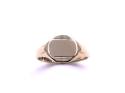 9ct Yellow Gold Patterned Signet Ring
