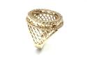 9ct Half Sovereign Ring Mount
