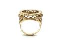 9ct Half Sovereign Ring Mount