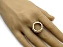 9ct Half Sovereign Ring Mount
