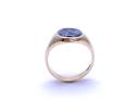 9ct Yellow Gold Haematite Ring