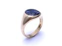 9ct Yellow Gold Haematite Ring