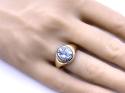 9ct Yellow Gold Haematite Ring