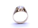 9ct Yellow Gold CZ Solitaire Ring