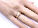 9ct Yellow Gold CZ Solitaire Ring