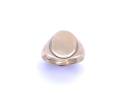 9ct Yellow Gold Plain Signet Ring