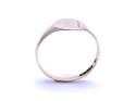 9ct Yellow Gold Patterned Signet Ring