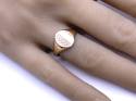 9ct Yellow Gold Oval Signet Ring