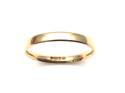 9ct Yellow Gold Slight Court Wedding Ring 2.5 mm