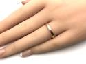 9ct Yellow Gold Slight Court Wedding Ring 2.5 mm
