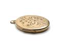 9ct Yellow Gold Patterned Locket