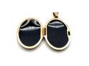 9ct Yellow Gold Oval Locket