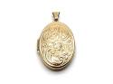 9ct Yellow Gold Oval Locket