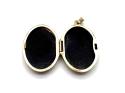 9ct Yellow Gold Oval Locket