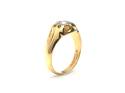 18ct Yellow Gold Diamond Solitaire Ring