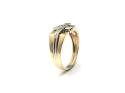 9ct Yellow Gold Diamond Ring