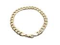 9ct Yellow Gold Flat Curb Bracelet