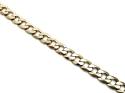 9ct Yellow Gold Flat Curb Bracelet