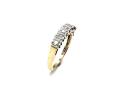 9ct Diamond 7 Stone Ring 0.25ct