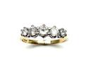 18ct Diamond 5 Stone Ring 1.00ct