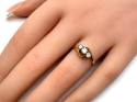 18ct Diamond 3 Stone Ring 0.34ct