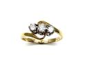 18ct Diamond 3 Stone Ring 0.34ct