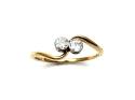 18ct & Platinum Diamond 3 Stone Ring
