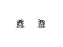 18ct White Gold Diamond Stud Earrings