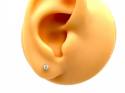 18ct White Gold Diamond Stud Earrings