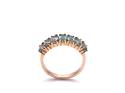 9ct Kyanite 7 Stone Ring