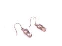 9ct Morganite Drop Earrings