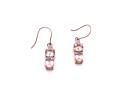 9ct Morganite Drop Earrings