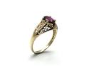 9ct Rhodolite Garnet Solitaire Ring