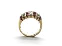 9ct Yellow Gold Ruby & Diamond Ring