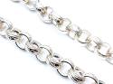 Silver Round Belcher Chain 30 Inch