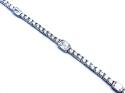 Silver CZ Fancy Tennis Bracelet